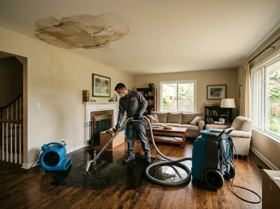 attic-pipe-burst-ceiling-drip-008 — frequently asked questions, Water Damage Restoration & Carpet Care in Morrow, GA